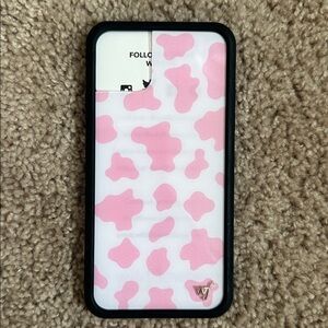 Wildflowers Black and White Welcome Phone Case